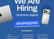 Lowongan Kerja Majelis Apple Serang Terbaru 2026: Dibutuhkan Teknisi & Shopkeeper