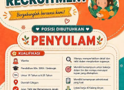 Lowongan Kerja Penyulam di Hanael Embroidery Kalang Anyar Cilegon Terbaru 2026