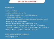 Lowongan Kerja Sales Executive PT Surya Fajar Pratama Cilegon Banten Terbaru 2026