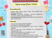 Lowongan Kerja Store Crew (Part-Time) Naratale Serang Terbaru 2026