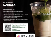 Lowongan Kerja Barista Matchaman (Puyo Group) Jakarta Selatan Terbaru 2026