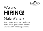 Lowongan Kerja Male Waiter Takuya Coffee Cilegon 2026
